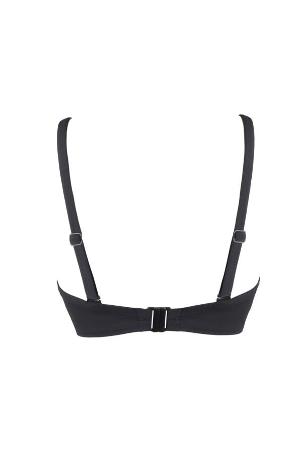 Space Strapless Lightly Padded Underwired Bikini Top