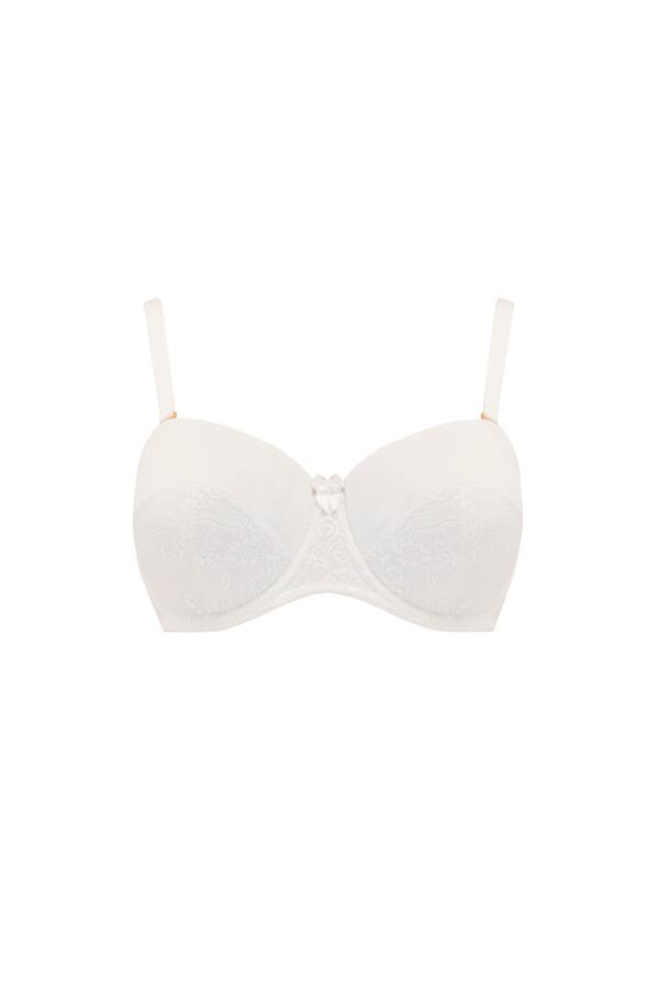 Superfit Lace Padded Multiway Strapless Bra
