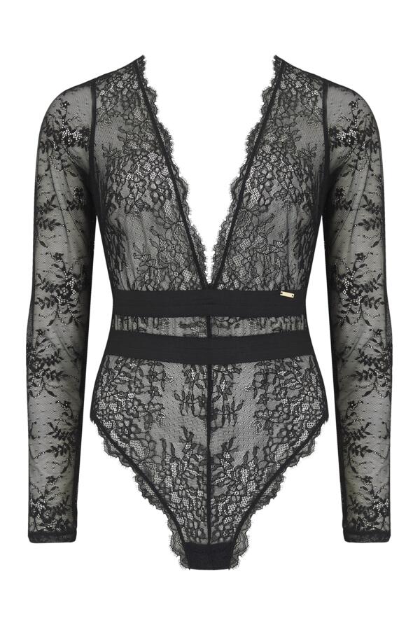 India Long Sleeve Lace Body