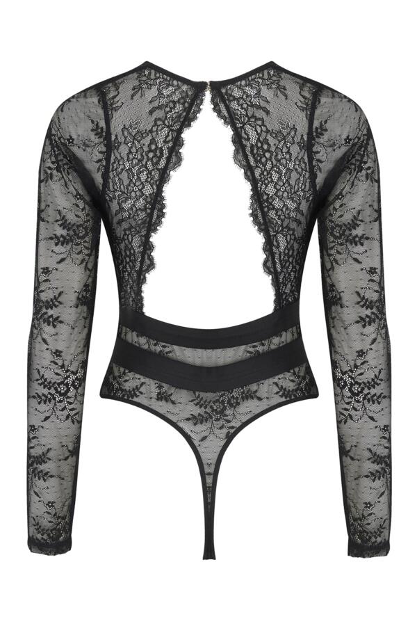India Long Sleeve Lace Body