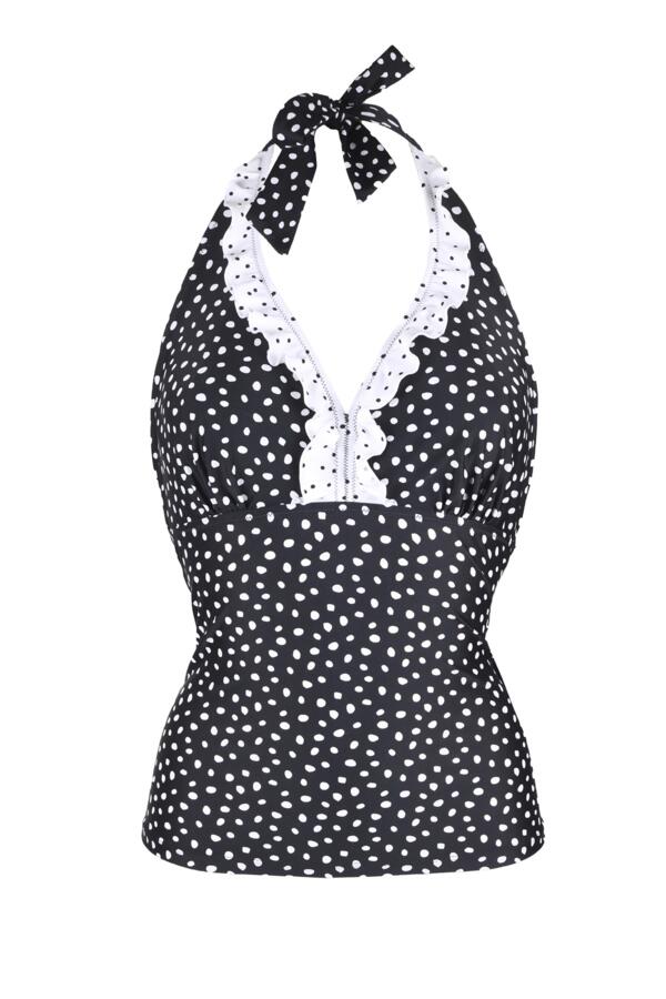 Hot Spots Underwired Tankini Top