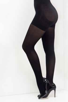 Definitions 40 Denier Shaping Control Tights - Black