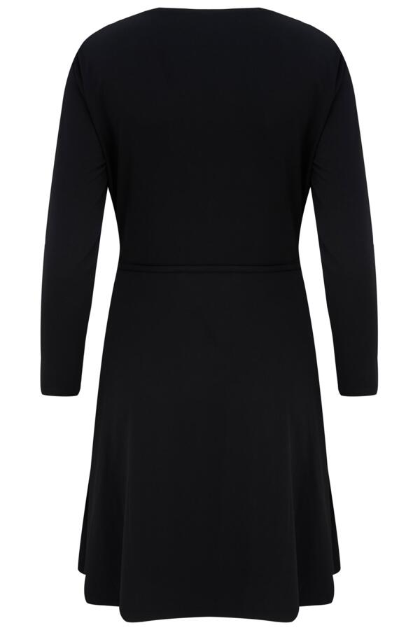 Bella Fuller Bust Slinky Jersey Long Sleeve Tea Dress