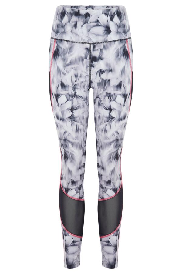 Energy Printed Mesh Panel Legging
