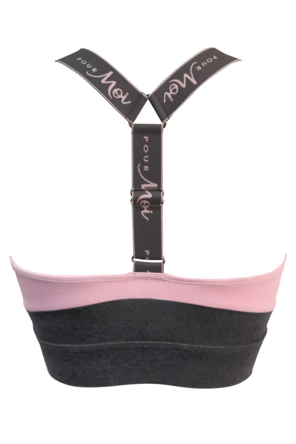 Energy Logo Elastic Yoga Crop Top