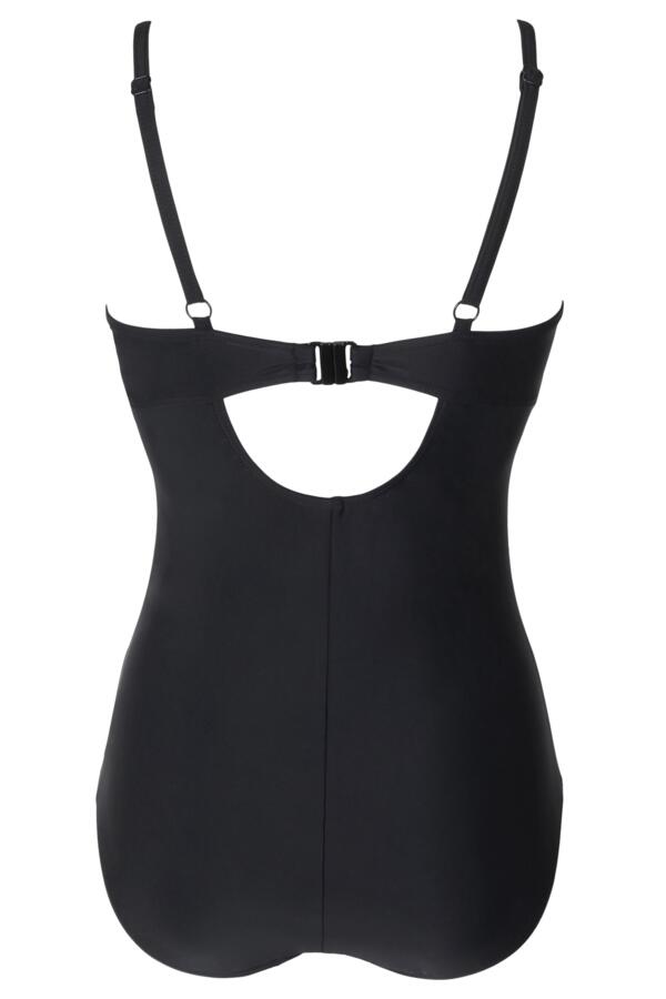 Free Spirit Lightly Padded Underwired Twist Front Tummy Control Swimsuit