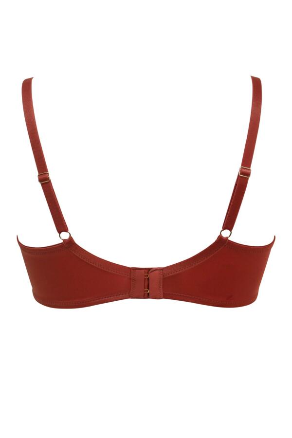 India Stripe Non Padded Balconette Bra