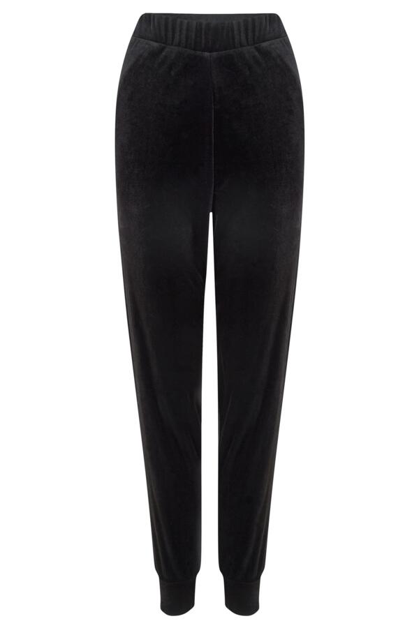 Velour Cuffed Jogger