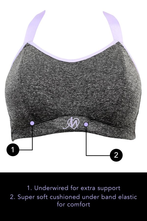 Energy Empower U/W Lightly Padded Convertible Sports Bra