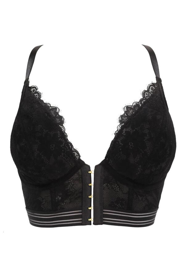 Revolution Front Fastening Non Padded Underwired Bralette