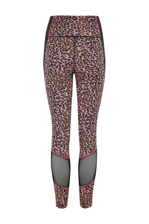 Energy Printed Mesh Panel Legging