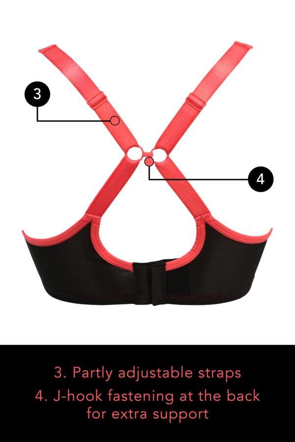 Energy Reach Underwired Lightly Padded Sports Bra
