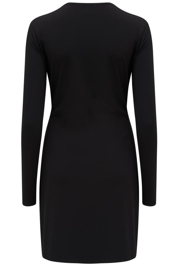 Bryony Fuller Bust Slinky Jersey Wrap Mini Dress