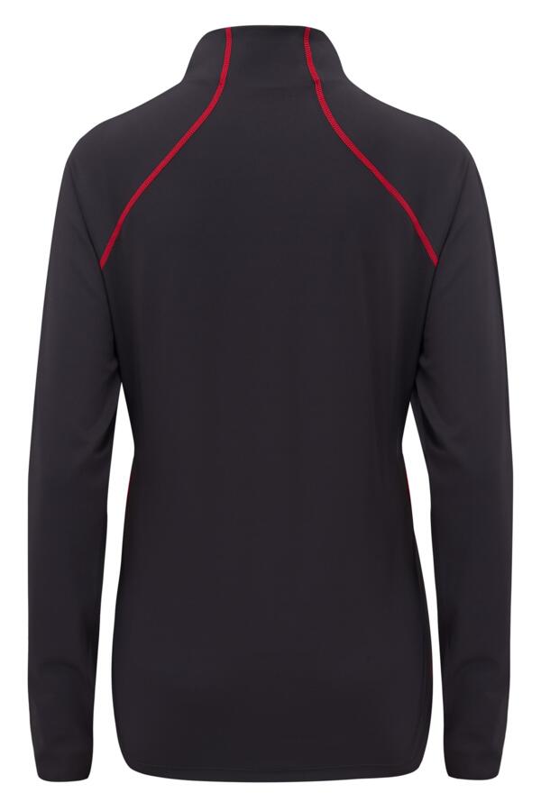 Energy Long Sleeved Half Zip Printed Running Top