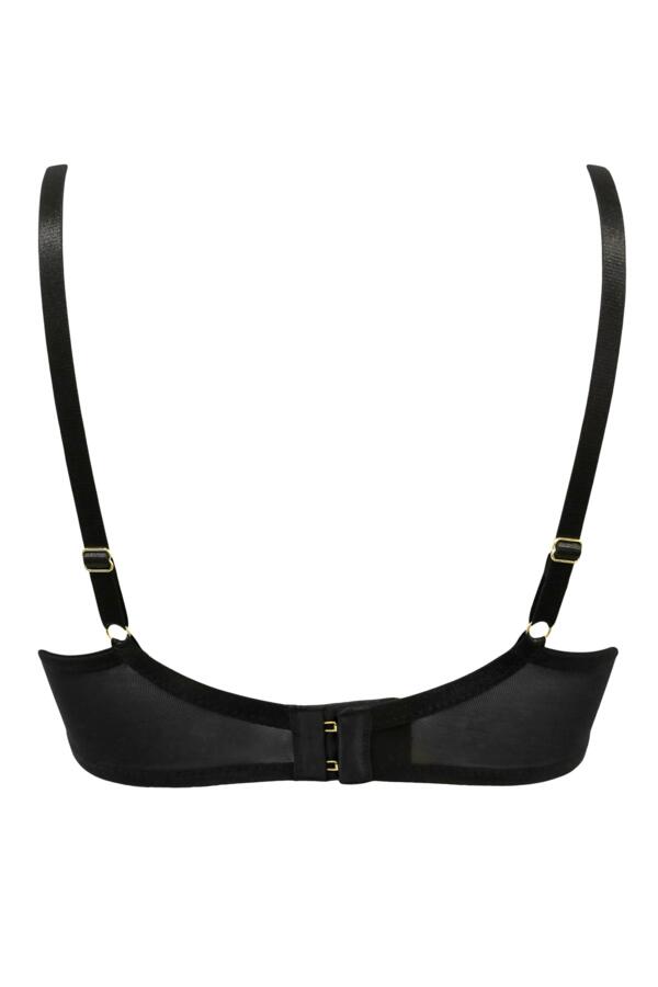 Laced in Gold Demi Padded Bra