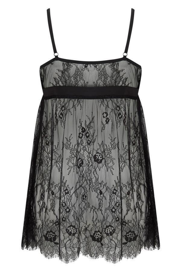 For Your Eyes Only Lace Babydoll