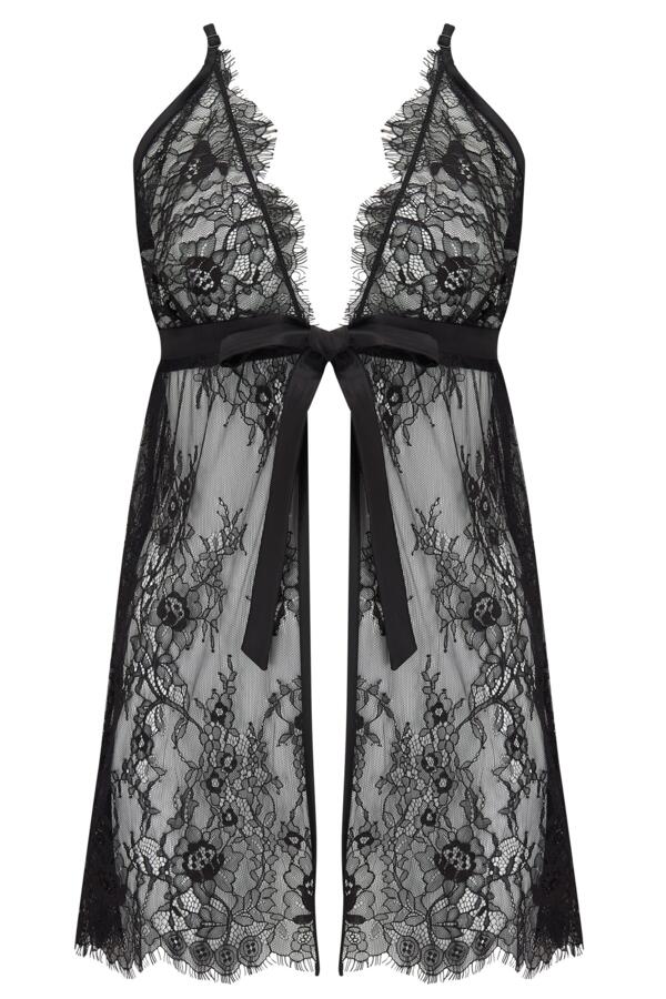 For Your Eyes Only Lace Babydoll