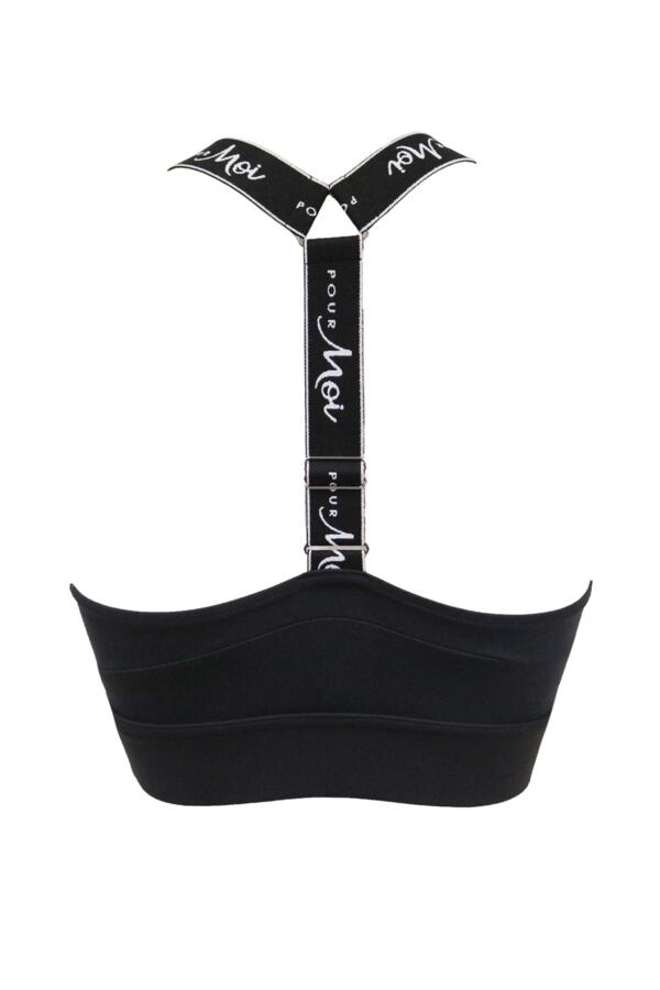 Energy Logo Elastic Yoga Crop Top