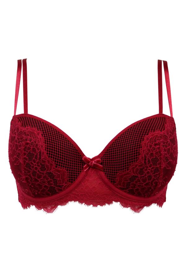 Dark Romance Padded Balconette Bra