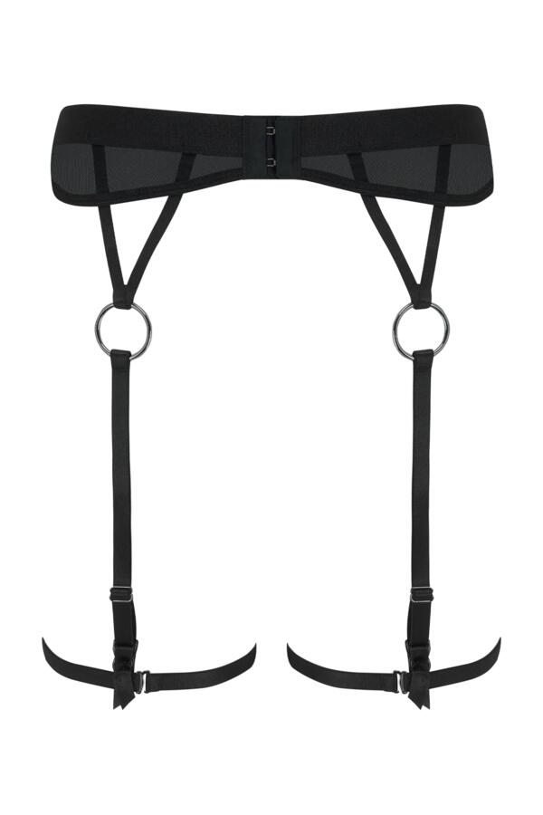 Obsessed Suspender Belt with Detachable Leg Straps