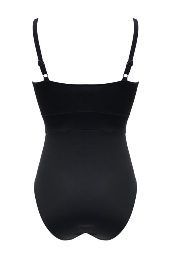 Ruched Pleated Control Swimsuit