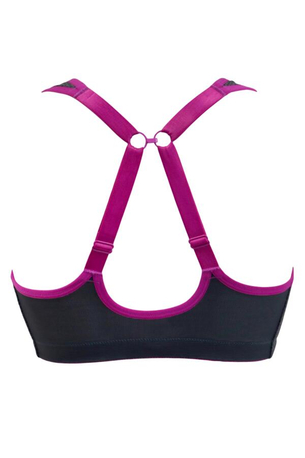 Energy Elevate Non-Wired Zip Front Sports Bra