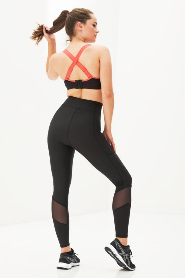 Energy Mesh Panel Sports Leggings