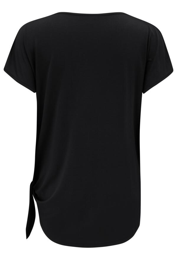 Energy Tie Side Short Sleeve Yoga Top