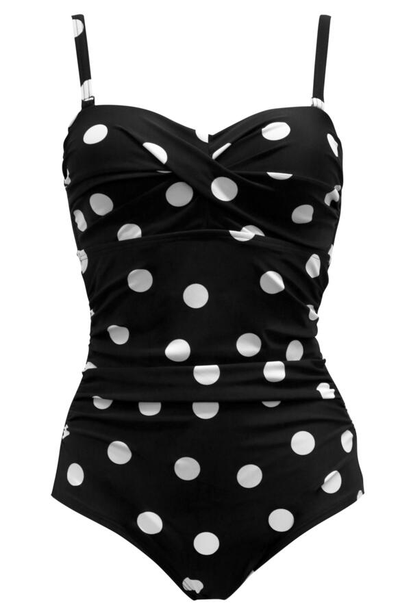 Santa Monica Strapless Tummy Control Swimsuit