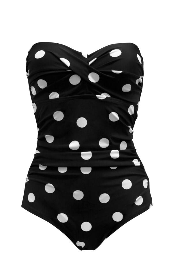 Santa Monica Strapless Tummy Control Swimsuit