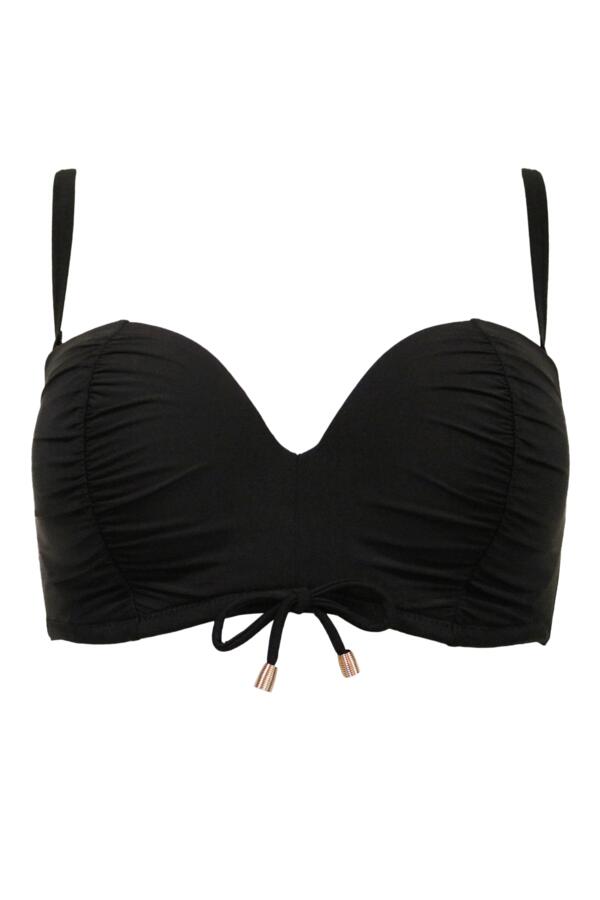 Santa Cruz Strapless Lightly Padded Underwired Bikini Top