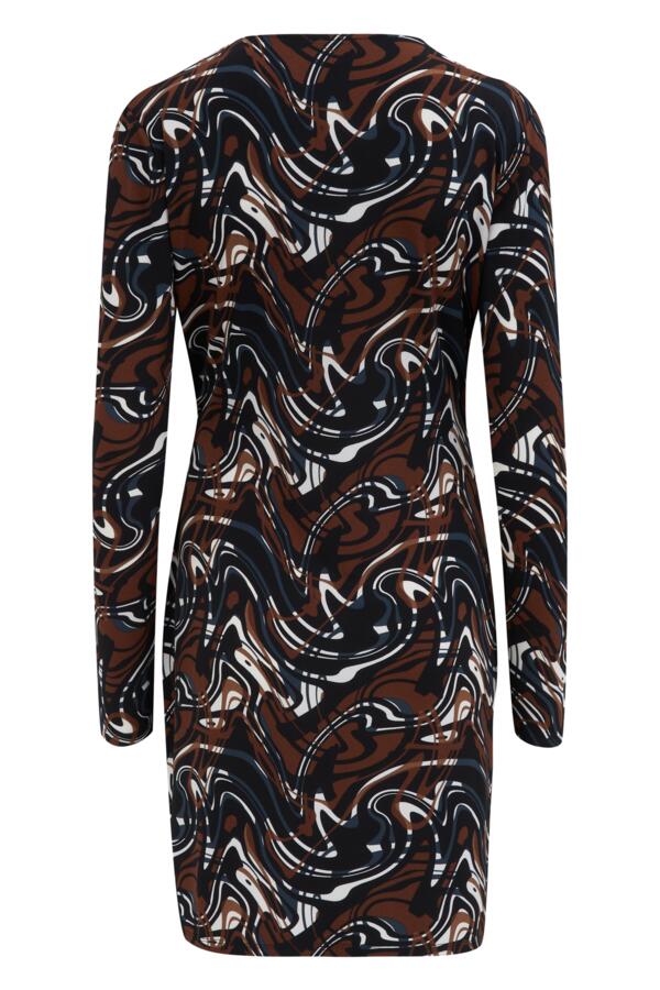 Bryony Fuller Bust Slinky Jersey Wrap Mini Dress