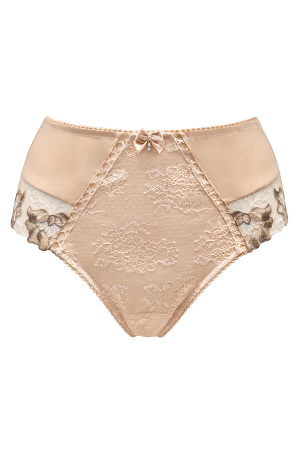 Sofia Lace Embroidered Deep Brief