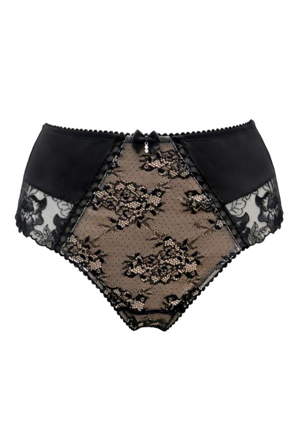Sofia Lace Embroidered Deep Brief