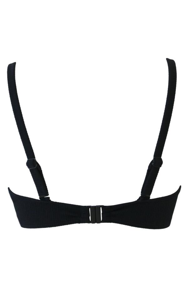 Cali Ribbed Texture Underwired Padded Bikini Top