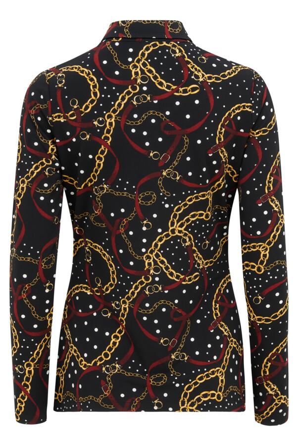 Brooke Fuller Bust Slinky Stretch Ruched Front Shirt