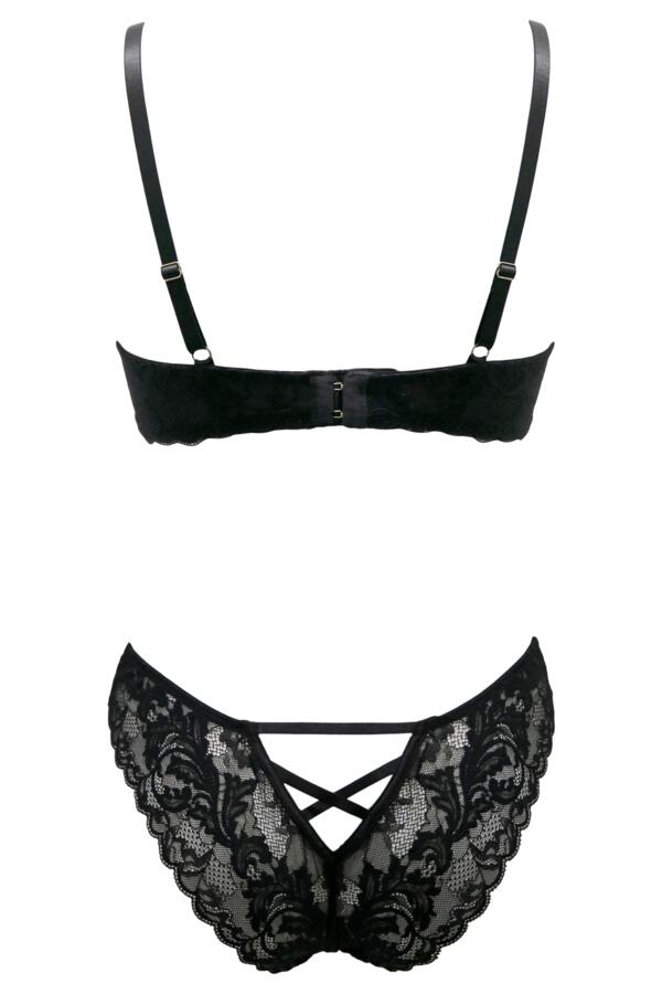 For Your Eyes Only Underwired Crotchless Body