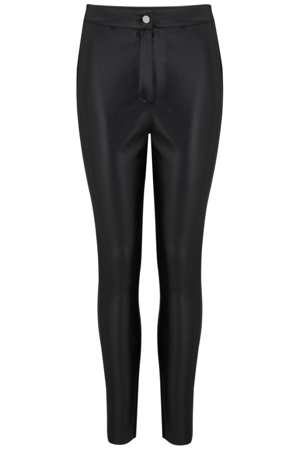 Elise Stretch Faux Leather Skinny Trouser