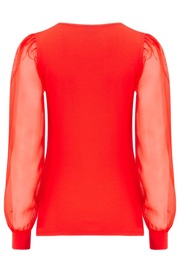 Rae Chiffon Sleeve Jersey Top