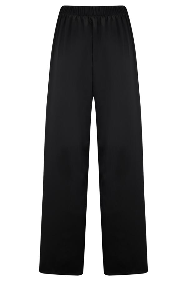 Jersey and Satin Mix Frill Pyjama Set