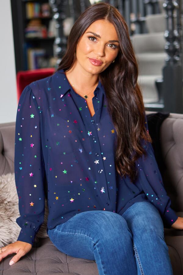 Natalya Fuller Bust Chiffon Shirt