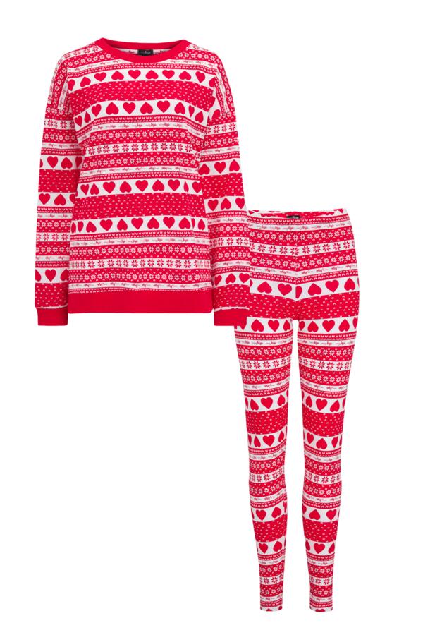 Fairisle Cotton Jersey Pyjama Set