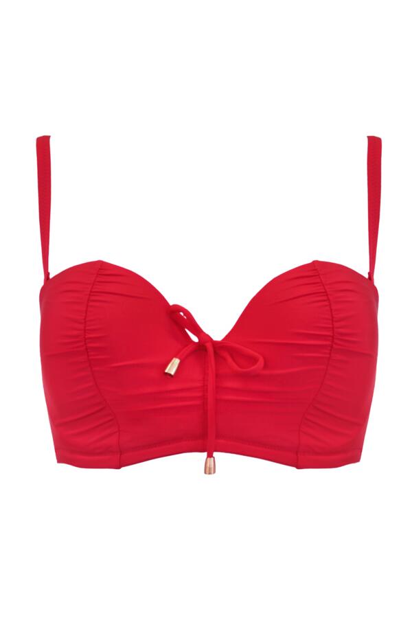 Santa Cruz Strapless Lightly Padded Underwired Bikini Top