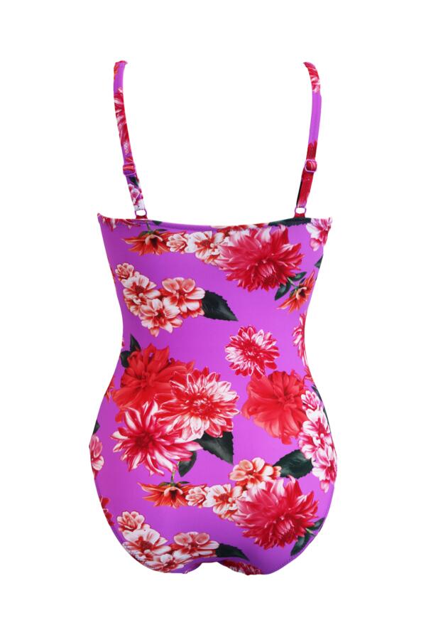 Getaway Frill Tummy Control Swimsuit