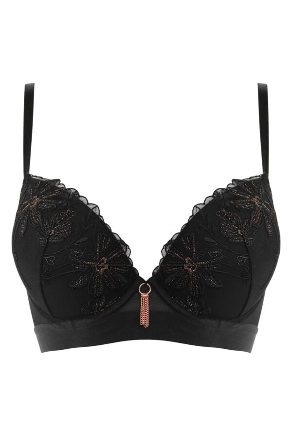 Constance Padded Push Up Longline Bra