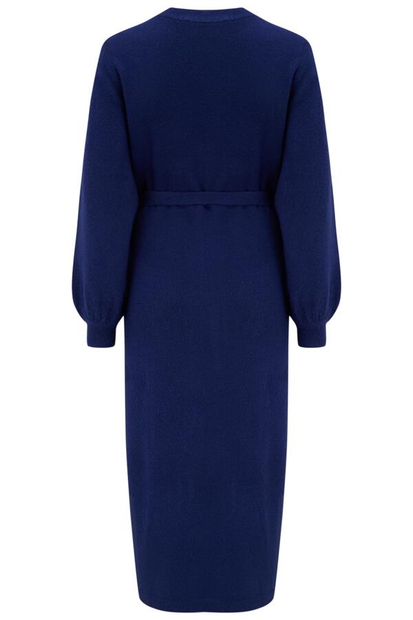 Elle Knit Midi Wrap Dress