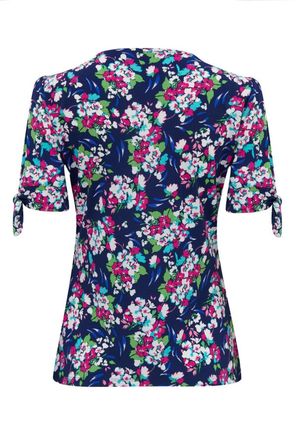 Bella Fuller Bust V-Neck Slinky Stretch Top