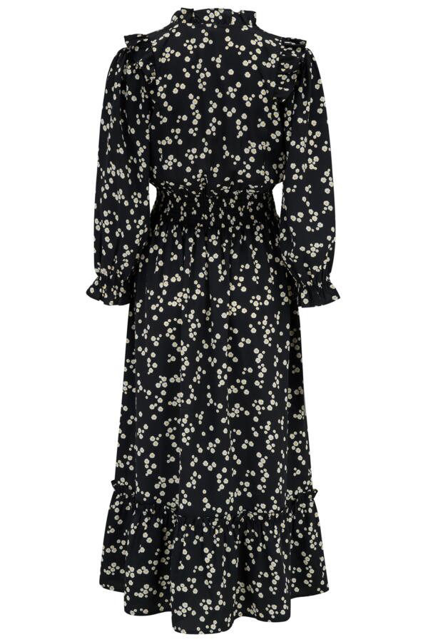 Maggie Fuller Bust Woven Frill Midi Dress