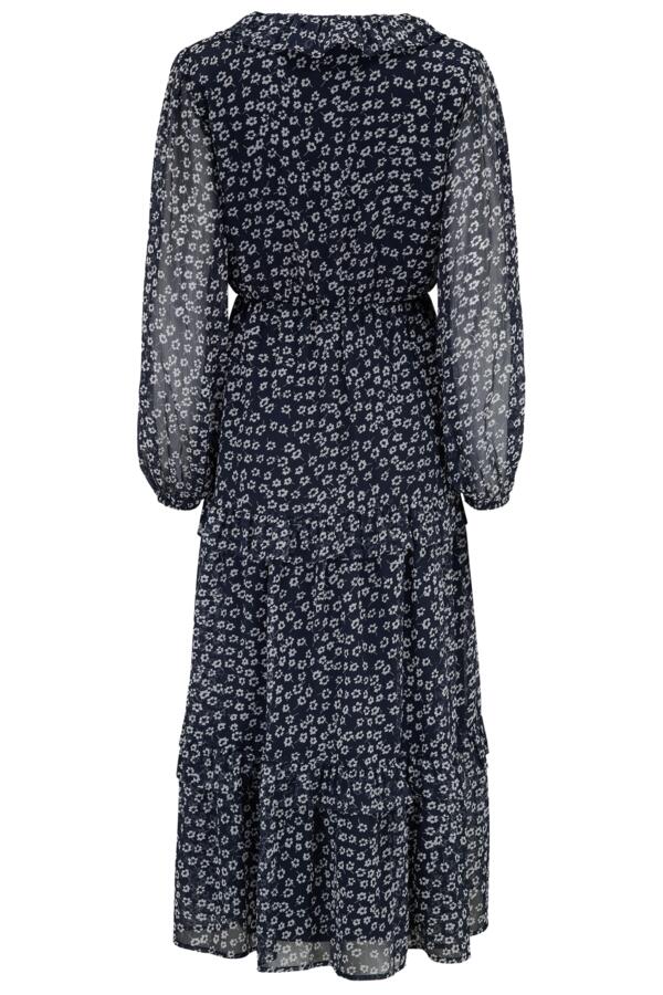 Lily Fuller Bust Chiffon Frill Midaxi Dress