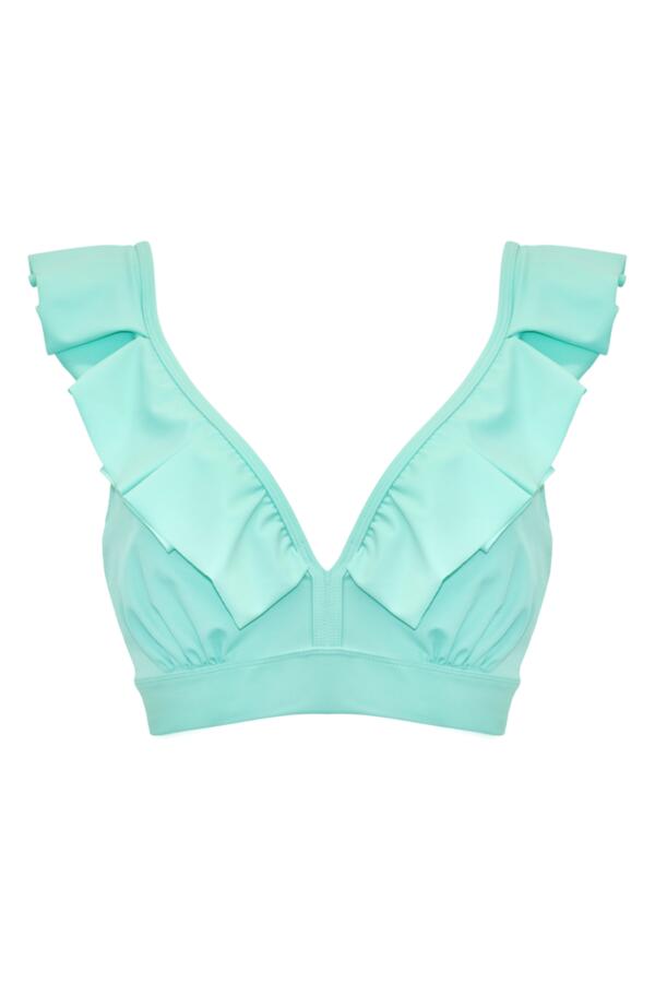 Space Frill Hidden Wire Convertible Bikini Top
